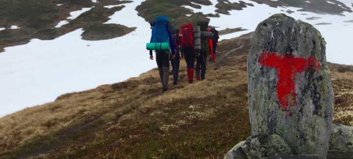 Summer marked trails in Norway